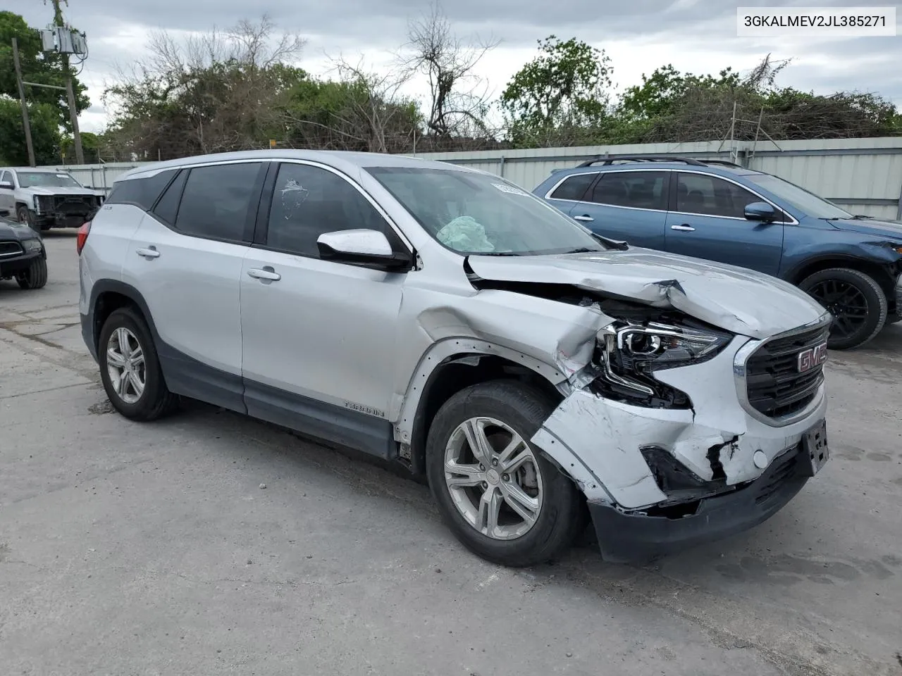 2018 GMC Terrain Sle VIN: 3GKALMEV2JL385271 Lot: 51829794