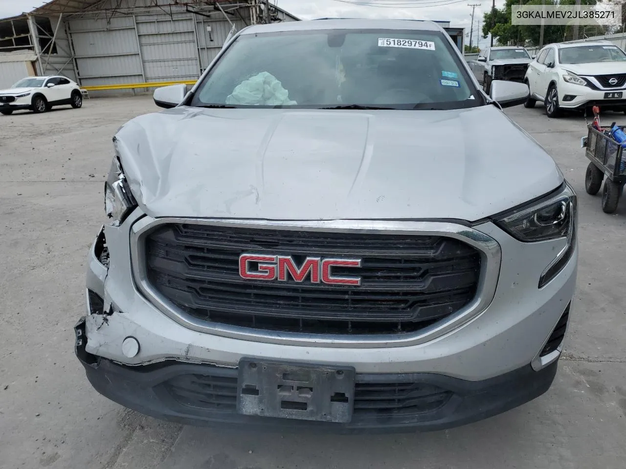 2018 GMC Terrain Sle VIN: 3GKALMEV2JL385271 Lot: 51829794