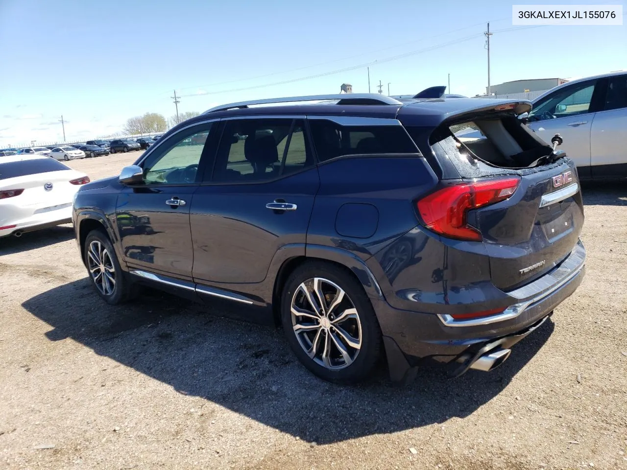 2018 GMC Terrain Denali VIN: 3GKALXEX1JL155076 Lot: 52040964