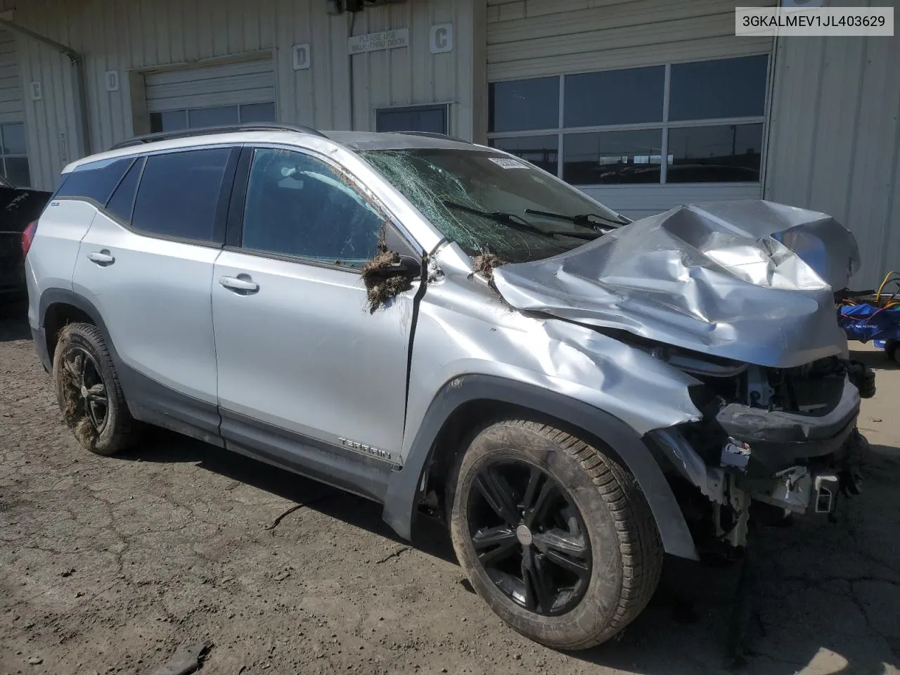 2018 GMC Terrain Sle VIN: 3GKALMEV1JL403629 Lot: 52083814