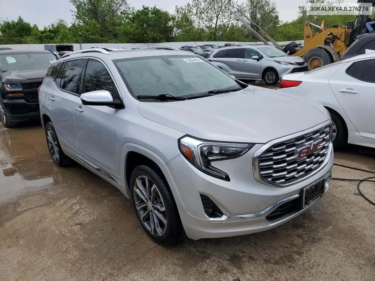 2018 GMC Terrain Denali VIN: 3GKALXEX4JL276278 Lot: 53054464