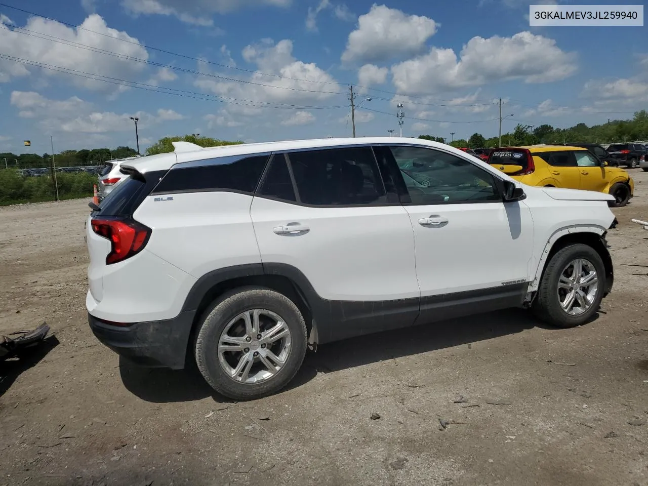 3GKALMEV3JL259940 2018 GMC Terrain Sle