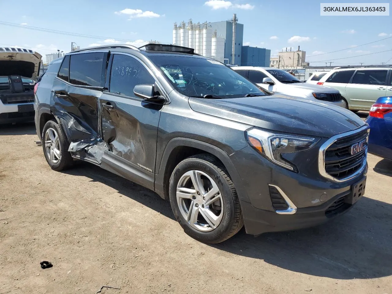 2018 GMC Terrain Sle VIN: 3GKALMEX6JL363453 Lot: 55492784