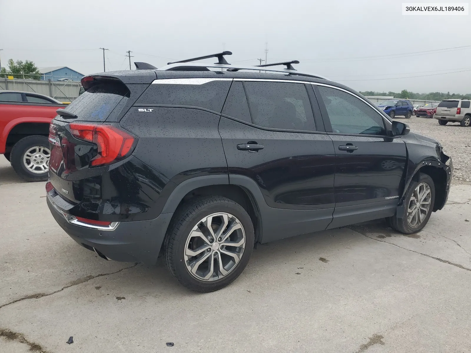 2018 GMC Terrain Slt VIN: 3GKALVEX6JL189406 Lot: 55900594