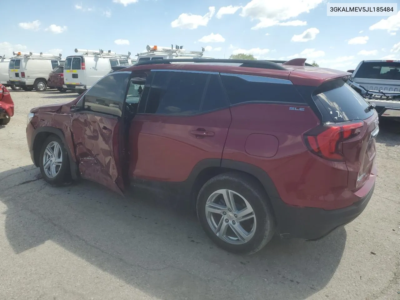 2018 GMC Terrain Sle VIN: 3GKALMEV5JL185484 Lot: 57019244