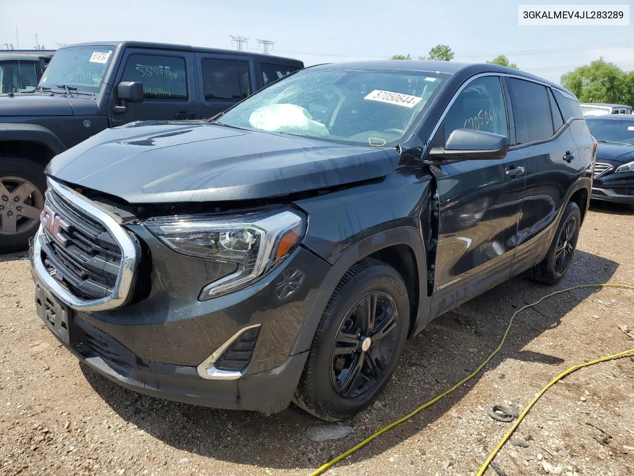 2018 GMC Terrain Sle VIN: 3GKALMEV4JL283289 Lot: 57050644