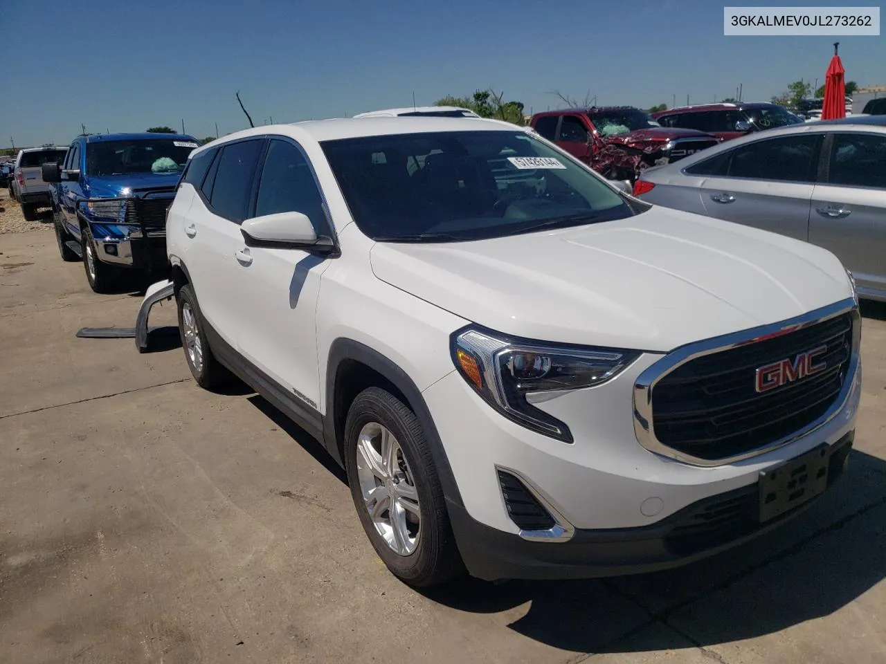 2018 GMC Terrain Sle VIN: 3GKALMEV0JL273262 Lot: 57426144