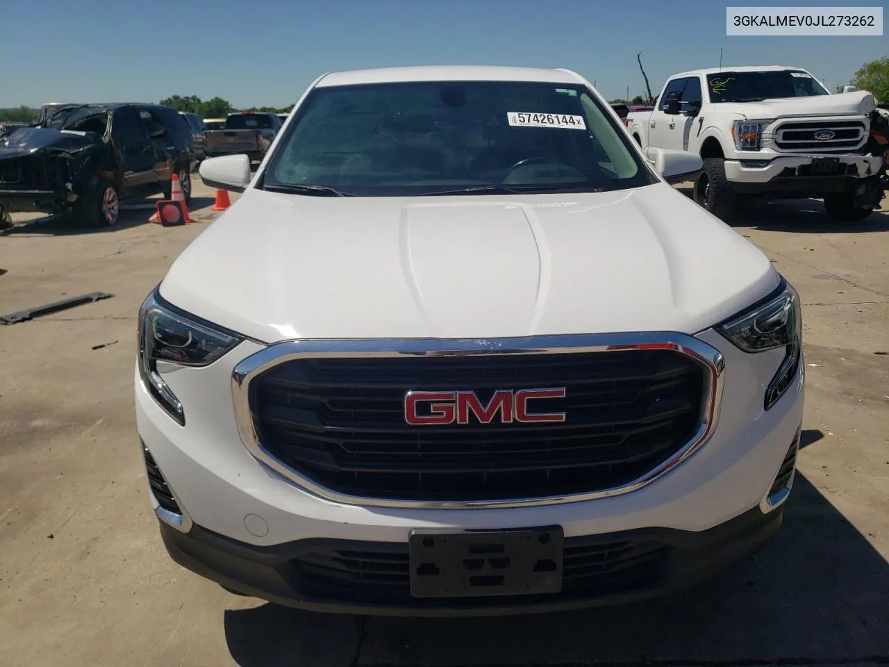 2018 GMC Terrain Sle VIN: 3GKALMEV0JL273262 Lot: 57426144