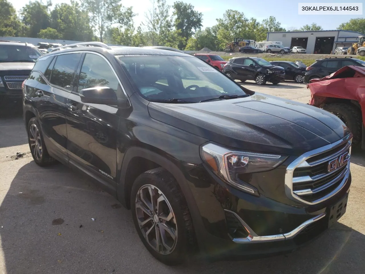 2018 GMC Terrain Slt VIN: 3GKALPEX6JL144543 Lot: 58344474