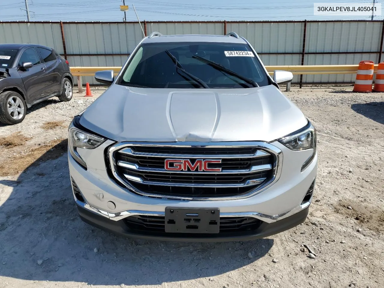 2018 GMC Terrain Slt VIN: 3GKALPEV8JL405041 Lot: 58742234