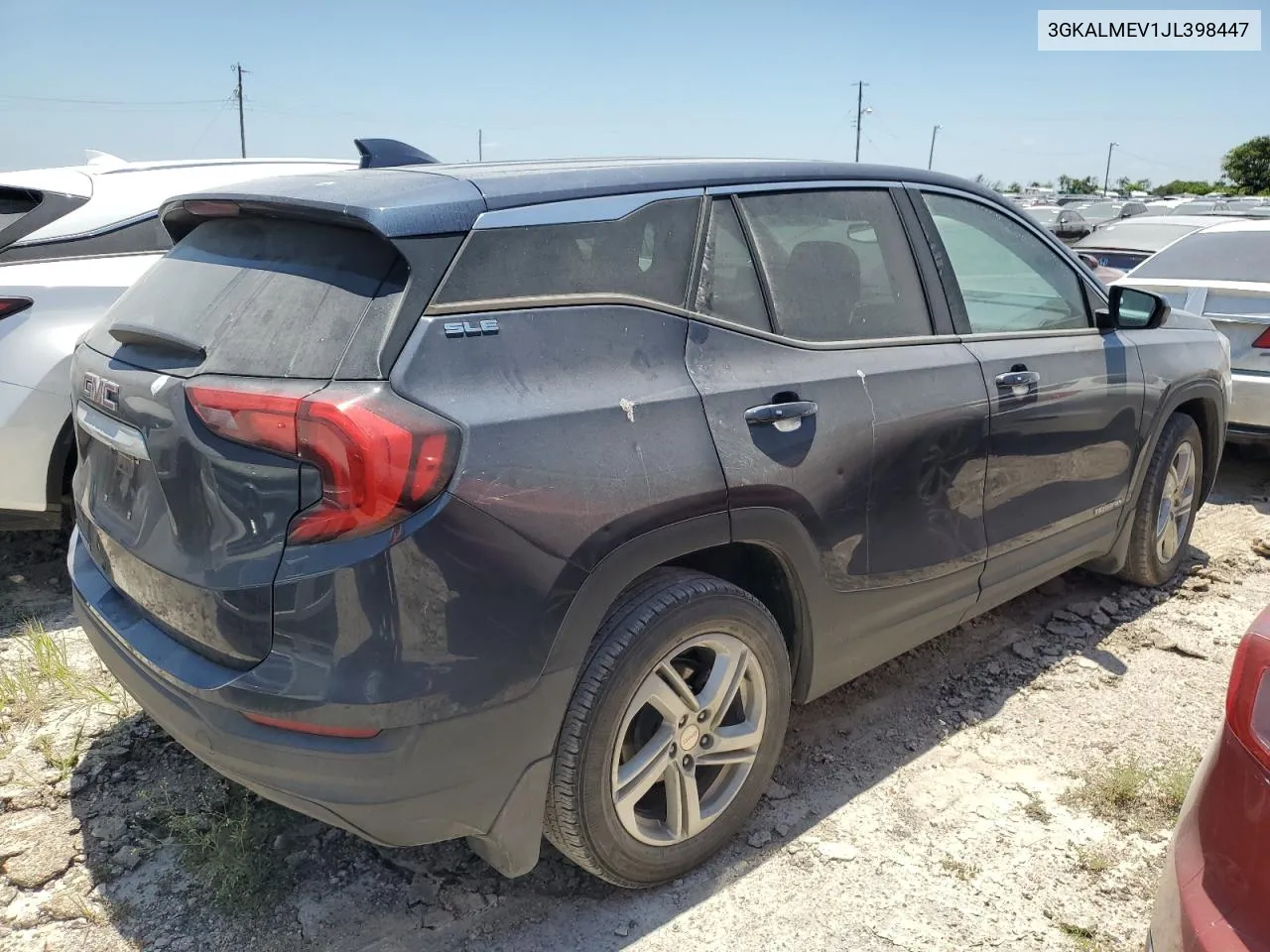 2018 GMC Terrain Sle VIN: 3GKALMEV1JL398447 Lot: 59880014