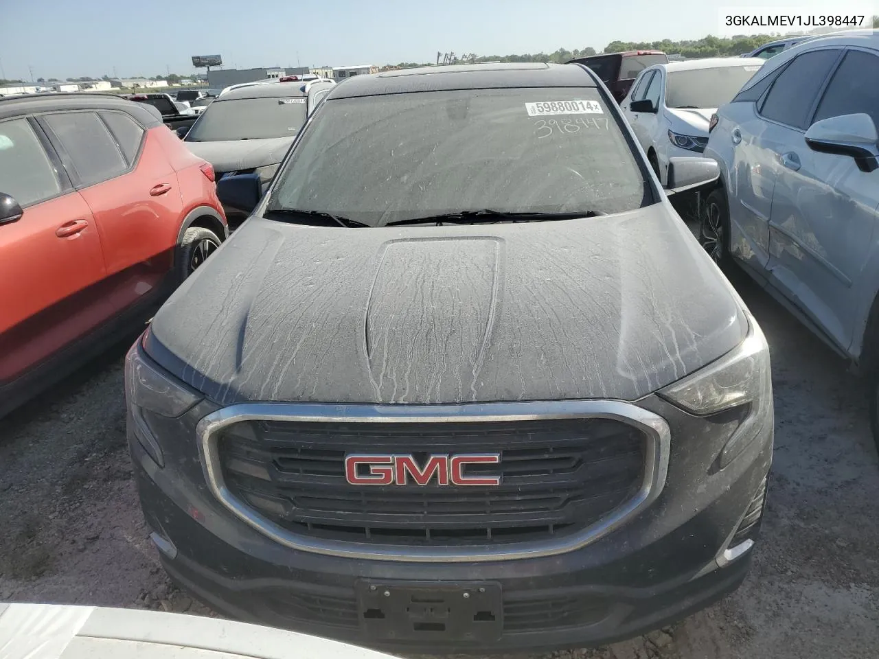 2018 GMC Terrain Sle VIN: 3GKALMEV1JL398447 Lot: 59880014