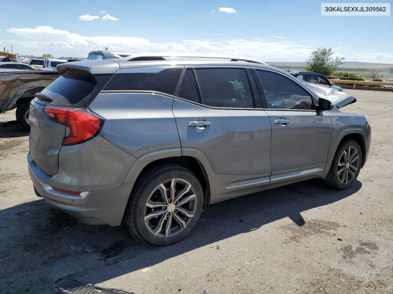 2018 GMC Terrain Denali VIN: 3GKALSEXXJL309562 Lot: 60300434