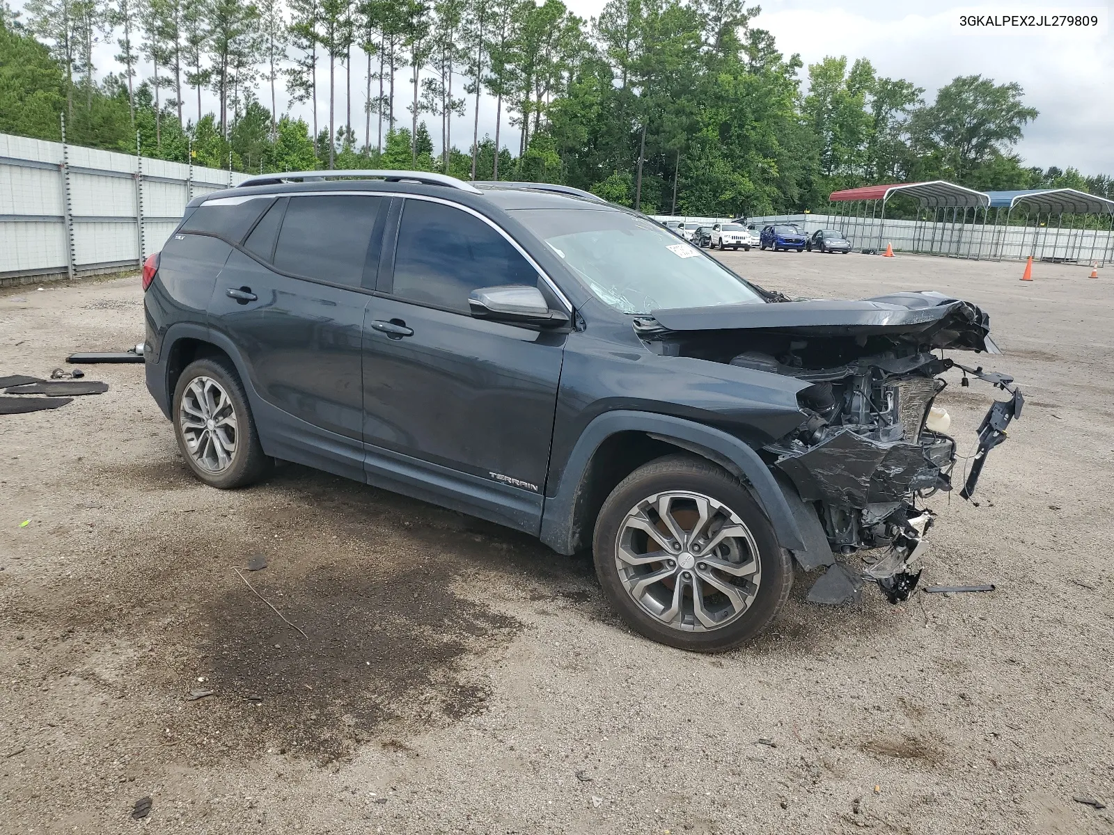 2018 GMC Terrain Slt VIN: 3GKALPEX2JL279809 Lot: 61033124