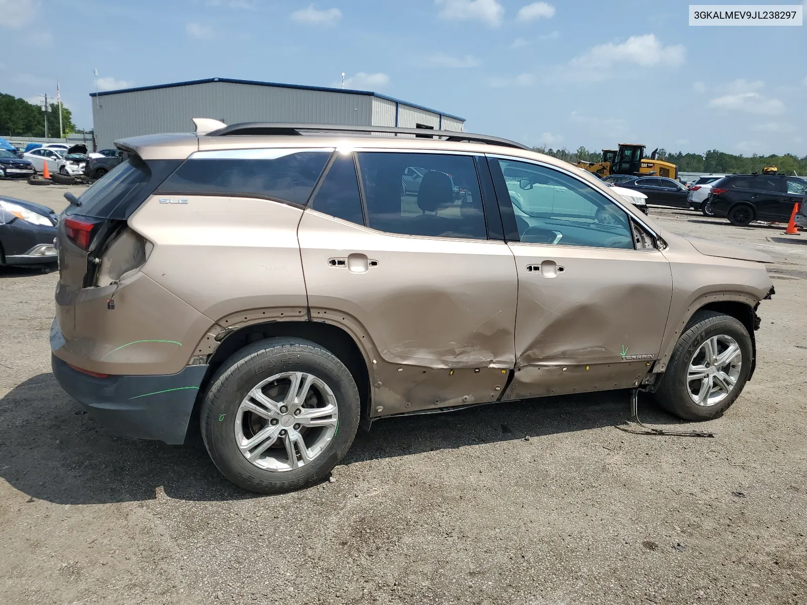 2018 GMC Terrain Sle VIN: 3GKALMEV9JL238297 Lot: 62732034