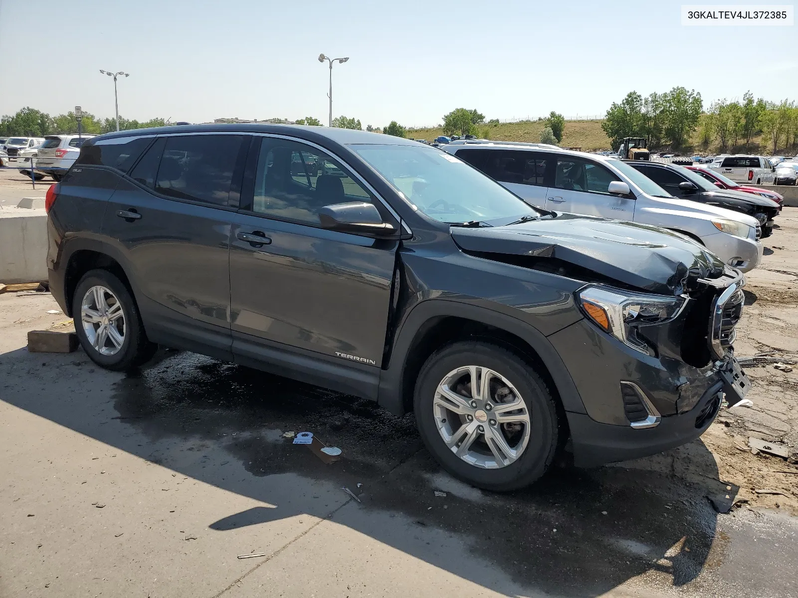 2018 GMC Terrain Sle VIN: 3GKALTEV4JL372385 Lot: 63511724