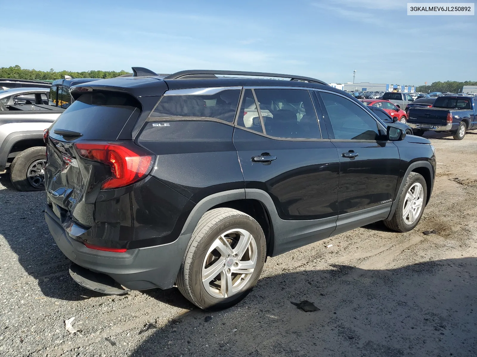 2018 GMC Terrain Sle VIN: 3GKALMEV6JL250892 Lot: 64445674