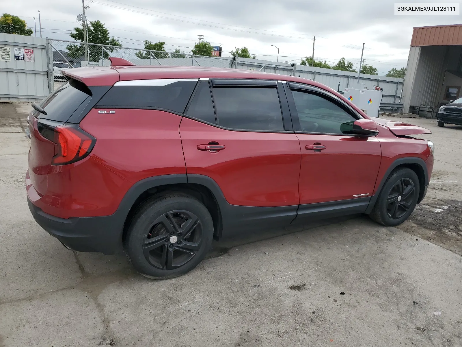 2018 GMC Terrain Sle VIN: 3GKALMEX9JL128111 Lot: 64561834