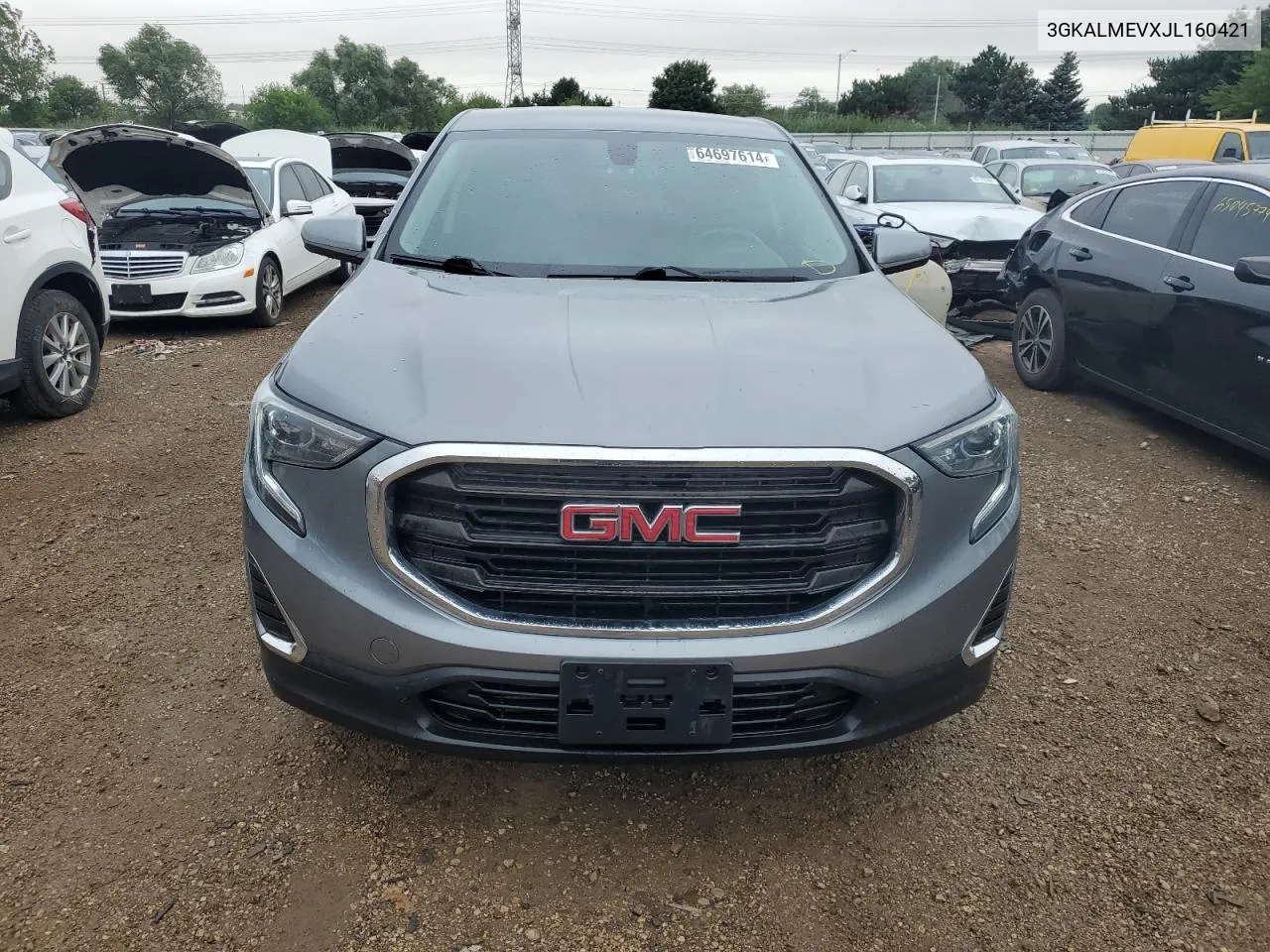 2018 GMC Terrain Sle VIN: 3GKALMEVXJL160421 Lot: 64697614