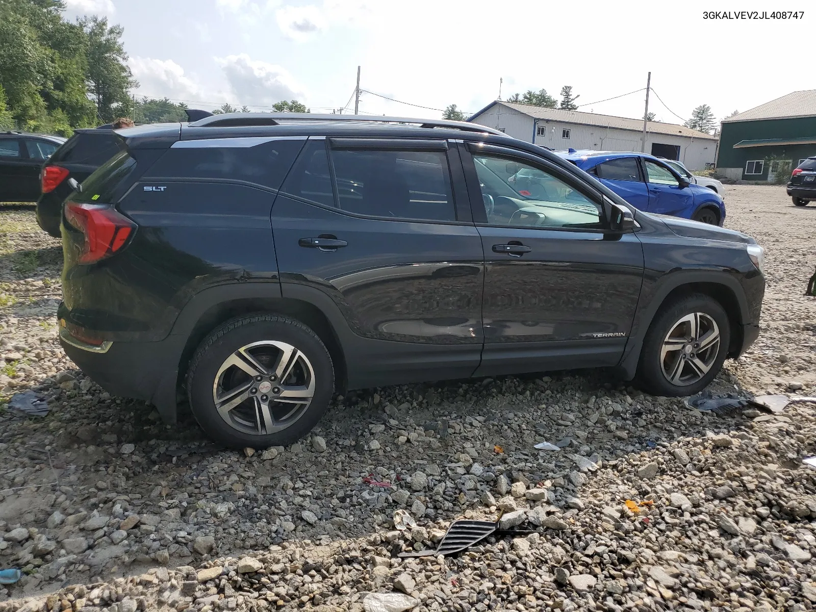 2018 GMC Terrain Slt VIN: 3GKALVEV2JL408747 Lot: 64742204