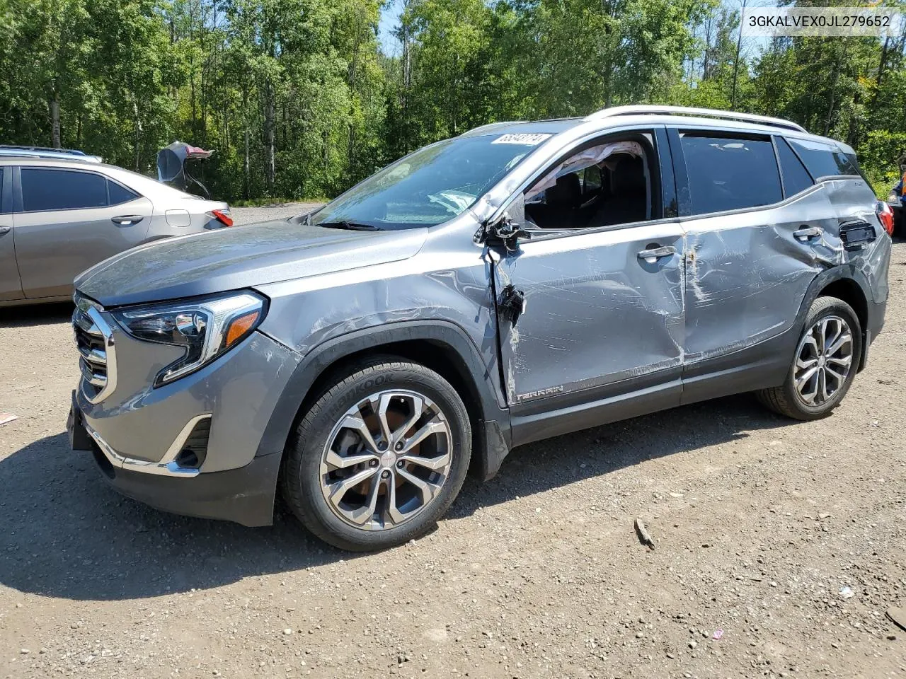 2018 GMC Terrain Slt VIN: 3GKALVEX0JL279652 Lot: 65343774