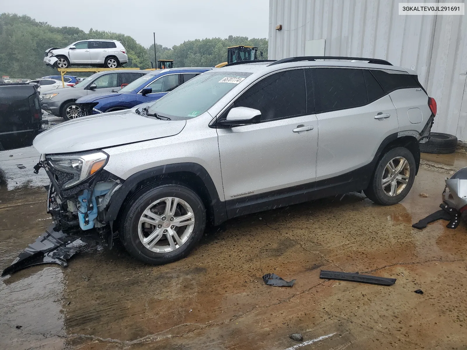 3GKALTEV0JL291691 2018 GMC Terrain Sle