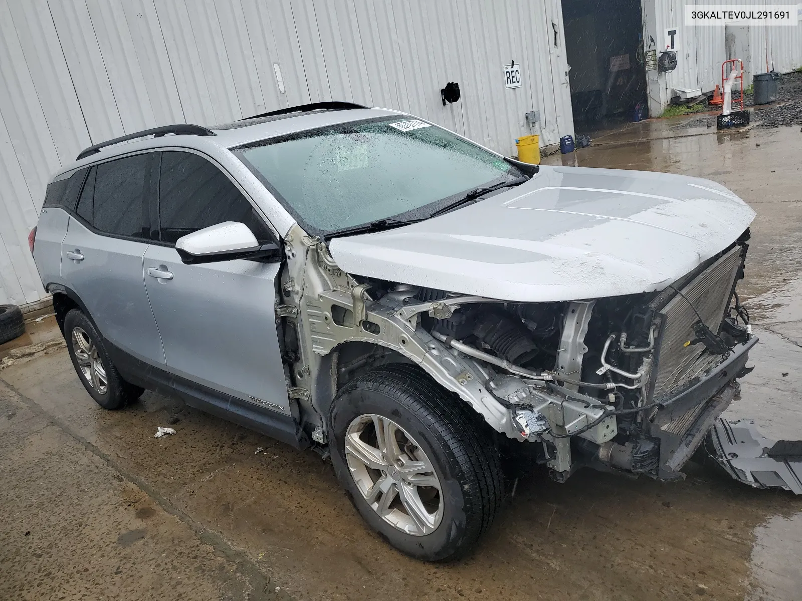 3GKALTEV0JL291691 2018 GMC Terrain Sle