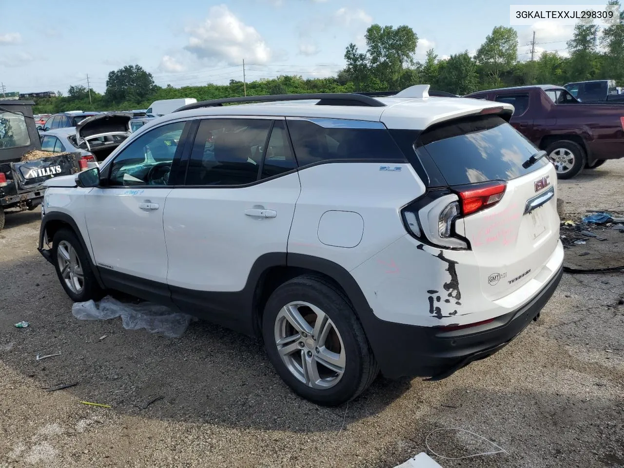 2018 GMC Terrain Sle VIN: 3GKALTEXXJL298309 Lot: 65716944