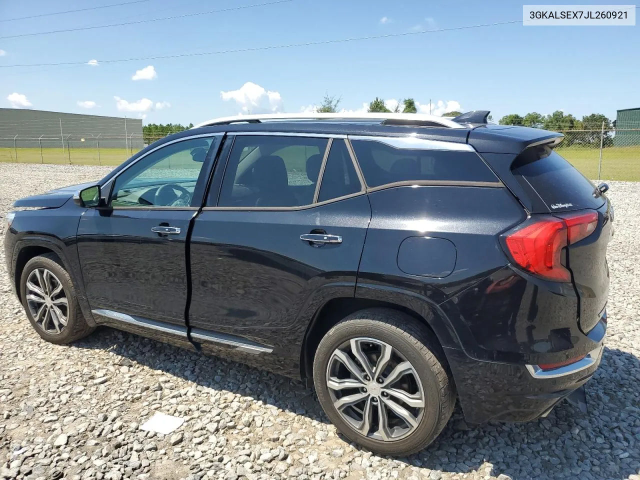 2018 GMC Terrain Denali VIN: 3GKALSEX7JL260921 Lot: 66332894