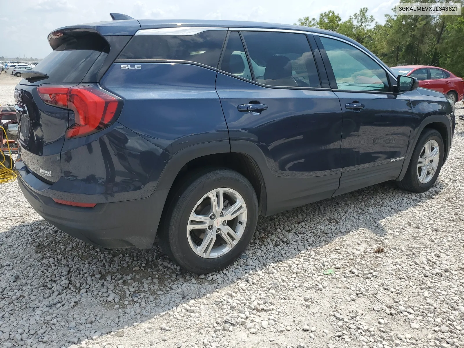 3GKALMEVXJL343821 2018 GMC Terrain Sle