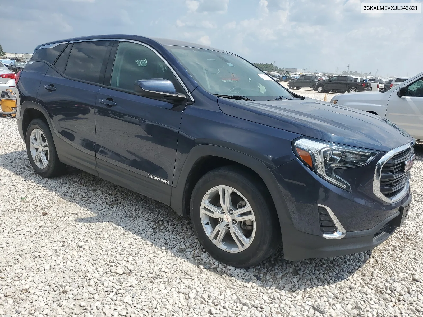 3GKALMEVXJL343821 2018 GMC Terrain Sle