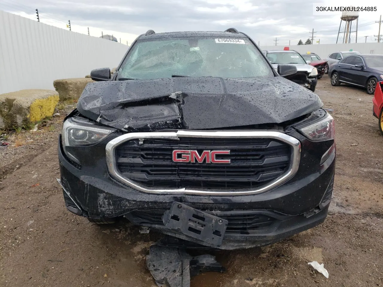 3GKALMEX0JL264885 2018 GMC Terrain Sle