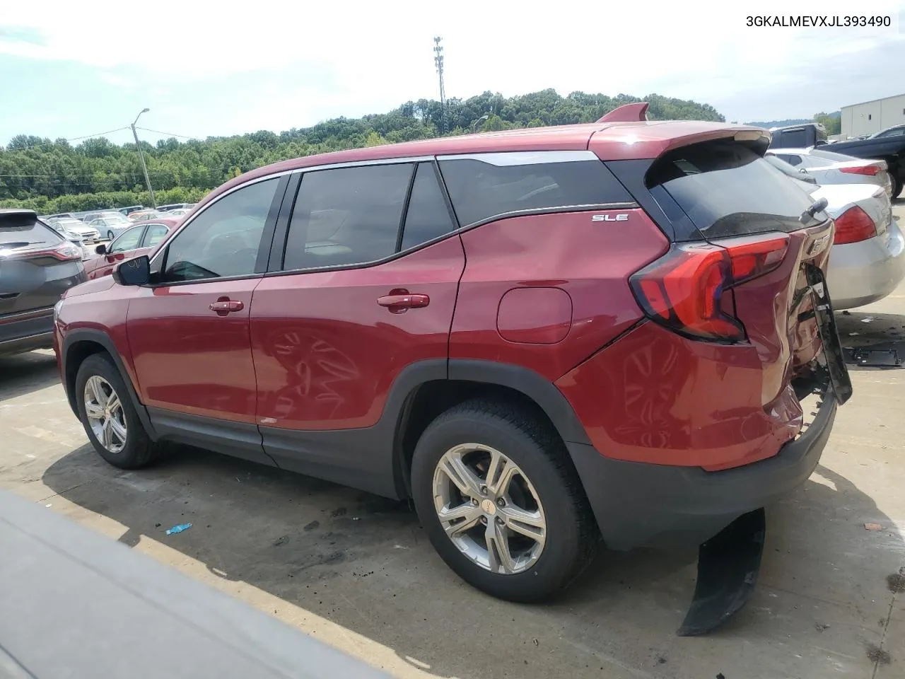 3GKALMEVXJL393490 2018 GMC Terrain Sle