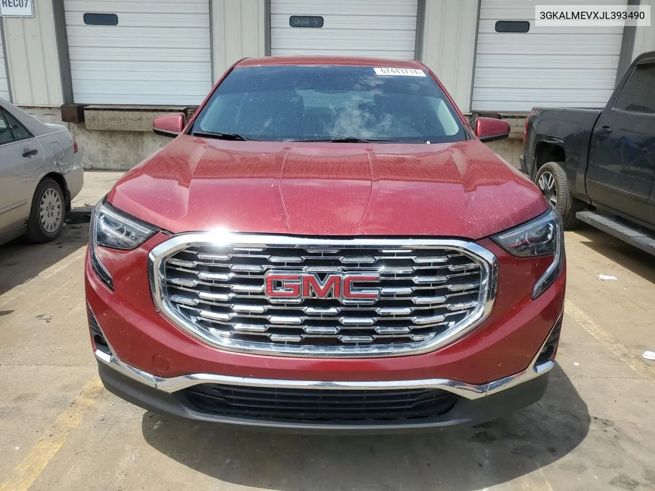 2018 GMC Terrain Sle VIN: 3GKALMEVXJL393490 Lot: 67443714