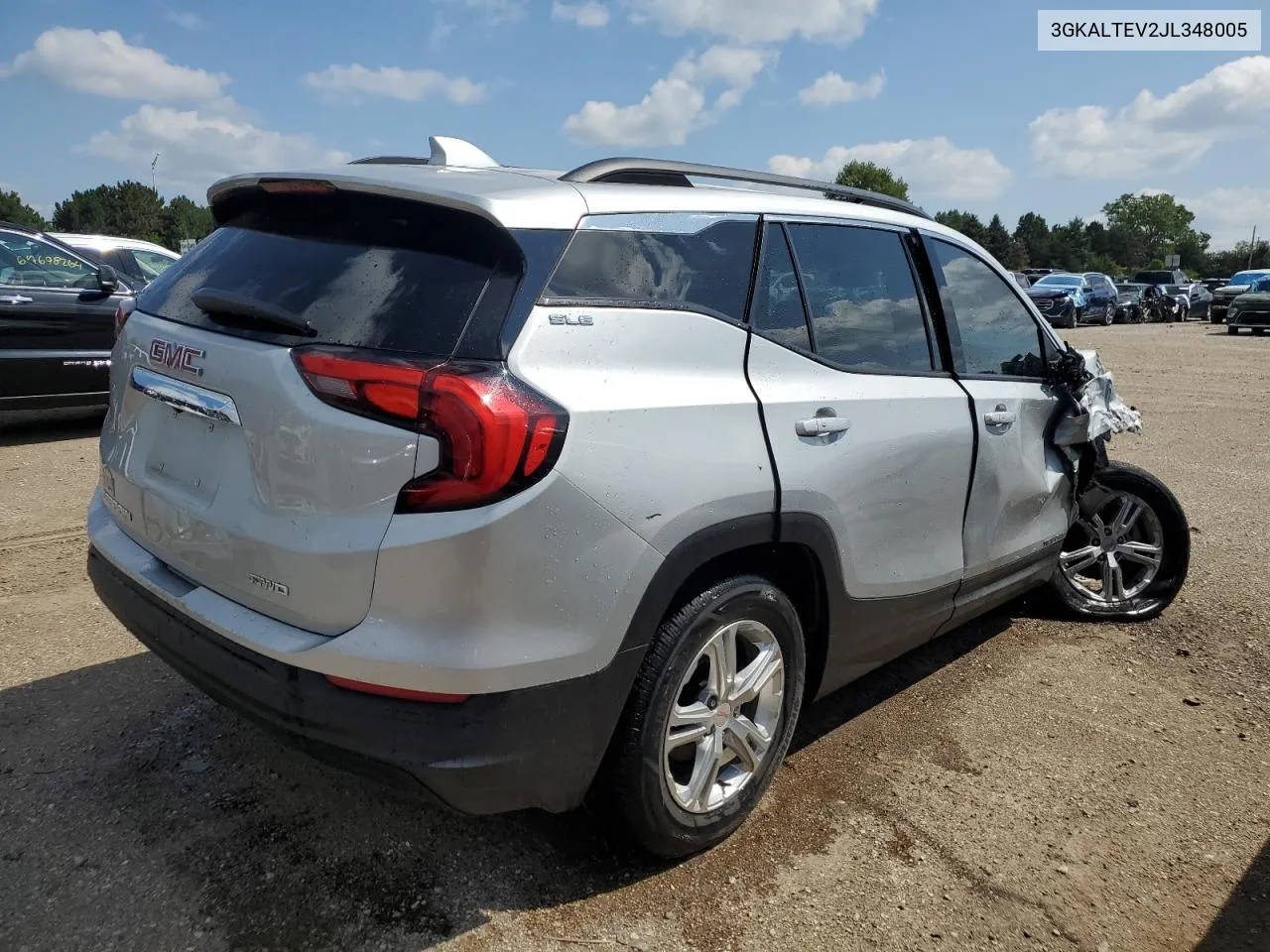 2018 GMC Terrain Sle VIN: 3GKALTEV2JL348005 Lot: 67465034