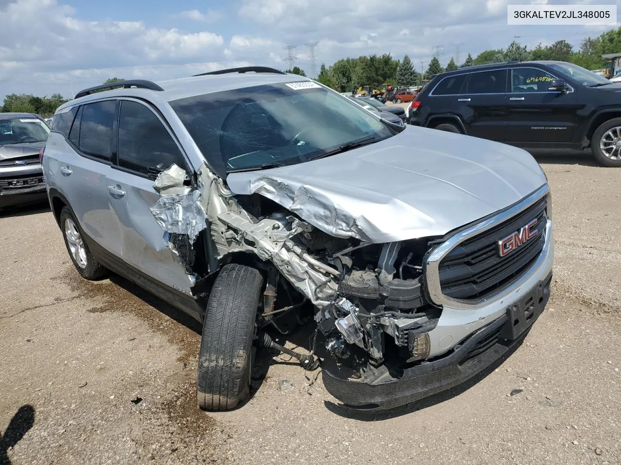 2018 GMC Terrain Sle VIN: 3GKALTEV2JL348005 Lot: 67465034