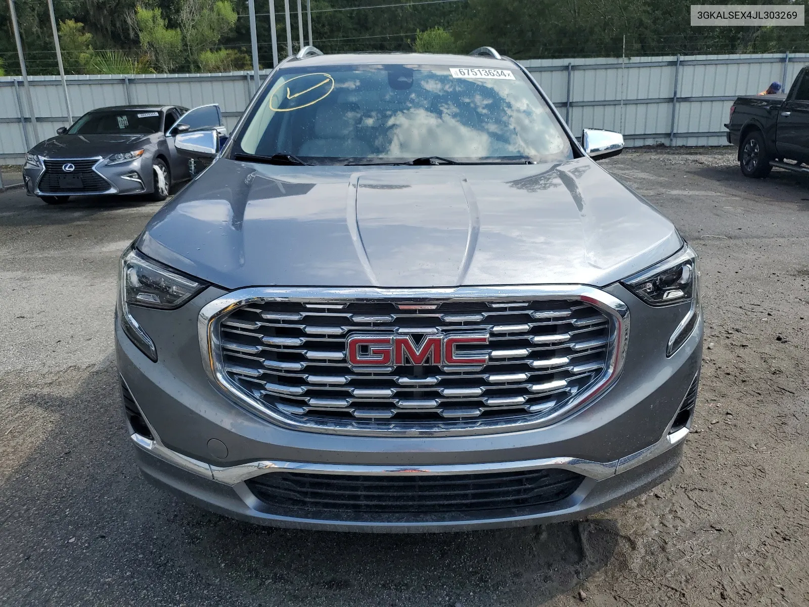 2018 GMC Terrain Denali VIN: 3GKALSEX4JL303269 Lot: 67513634