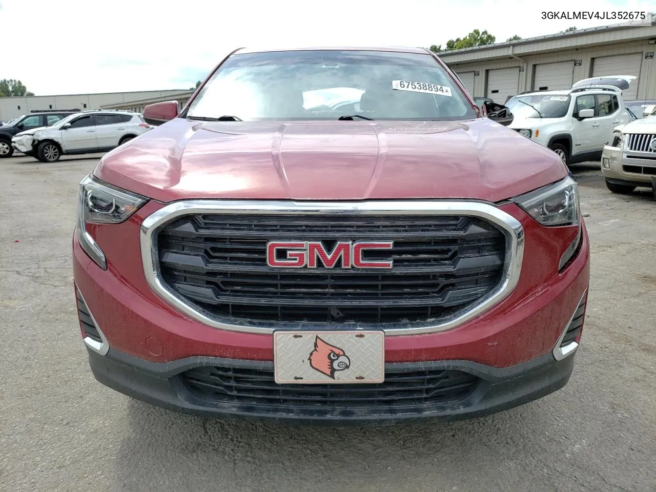 2018 GMC Terrain Sle VIN: 3GKALMEV4JL352675 Lot: 67538894