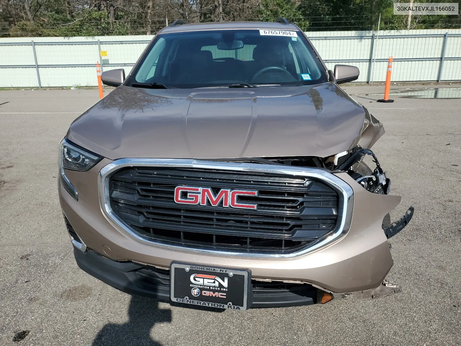 3GKALTEVXJL166052 2018 GMC Terrain Sle