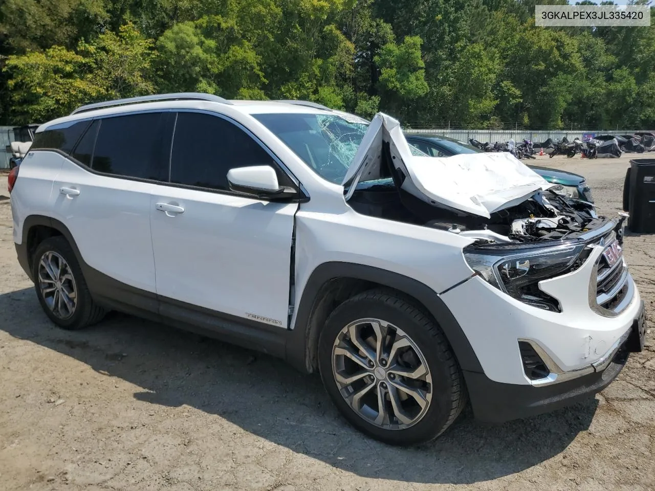 2018 GMC Terrain Slt VIN: 3GKALPEX3JL335420 Lot: 67739374