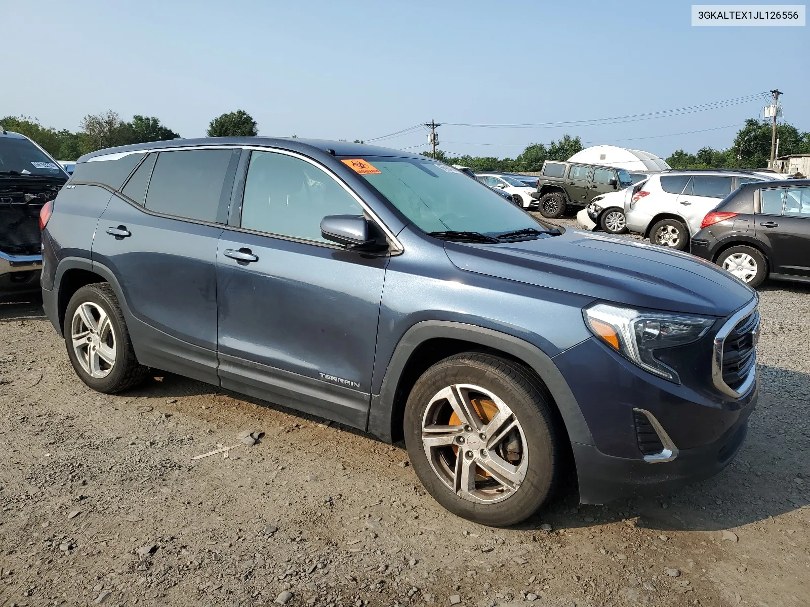 2018 GMC Terrain Sle VIN: 3GKALTEX1JL126556 Lot: 67827044