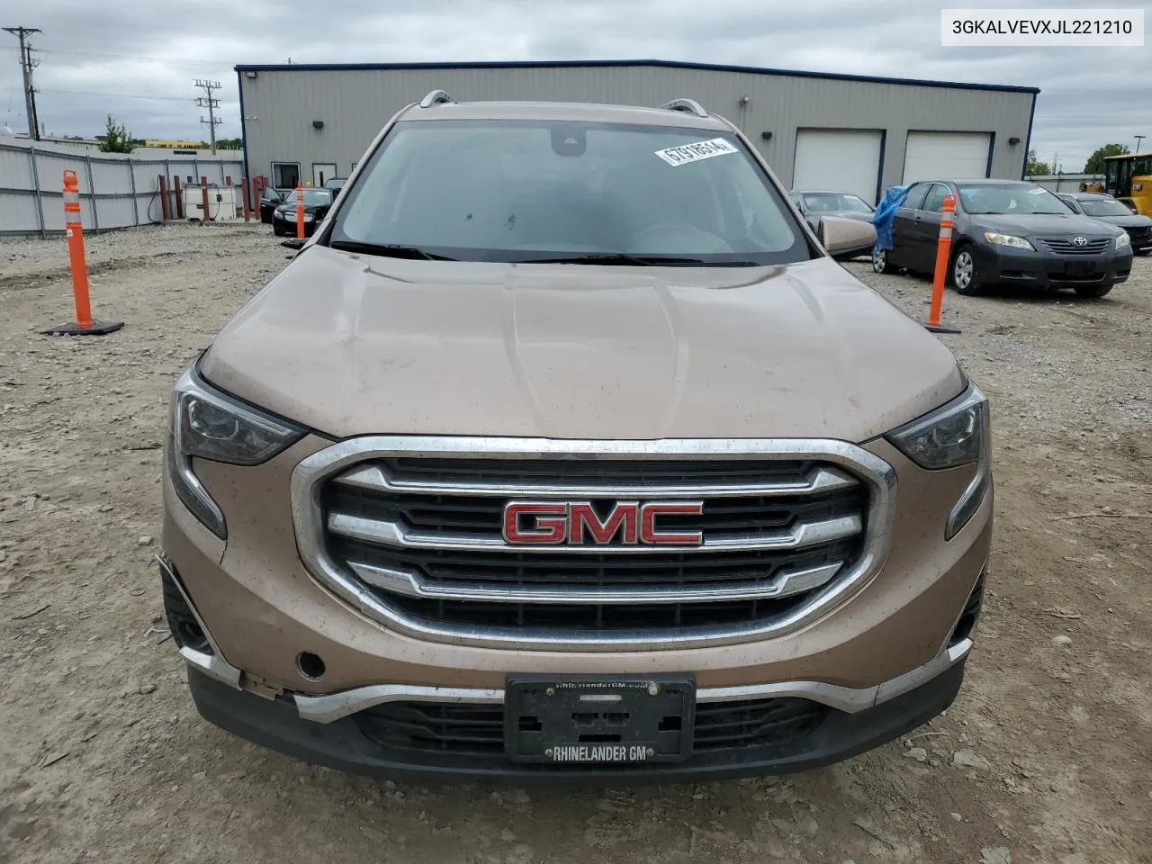 3GKALVEVXJL221210 2018 GMC Terrain Slt