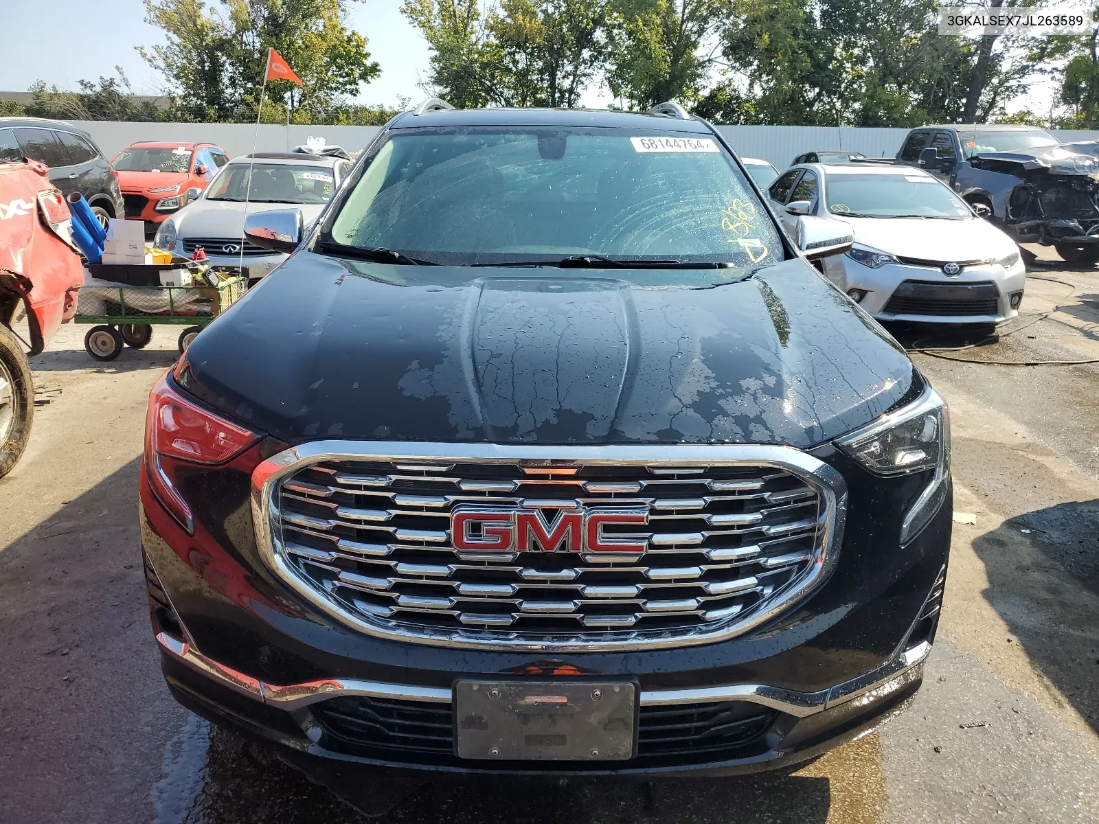 2018 GMC Terrain Denali VIN: 3GKALSEX7JL263589 Lot: 68144764