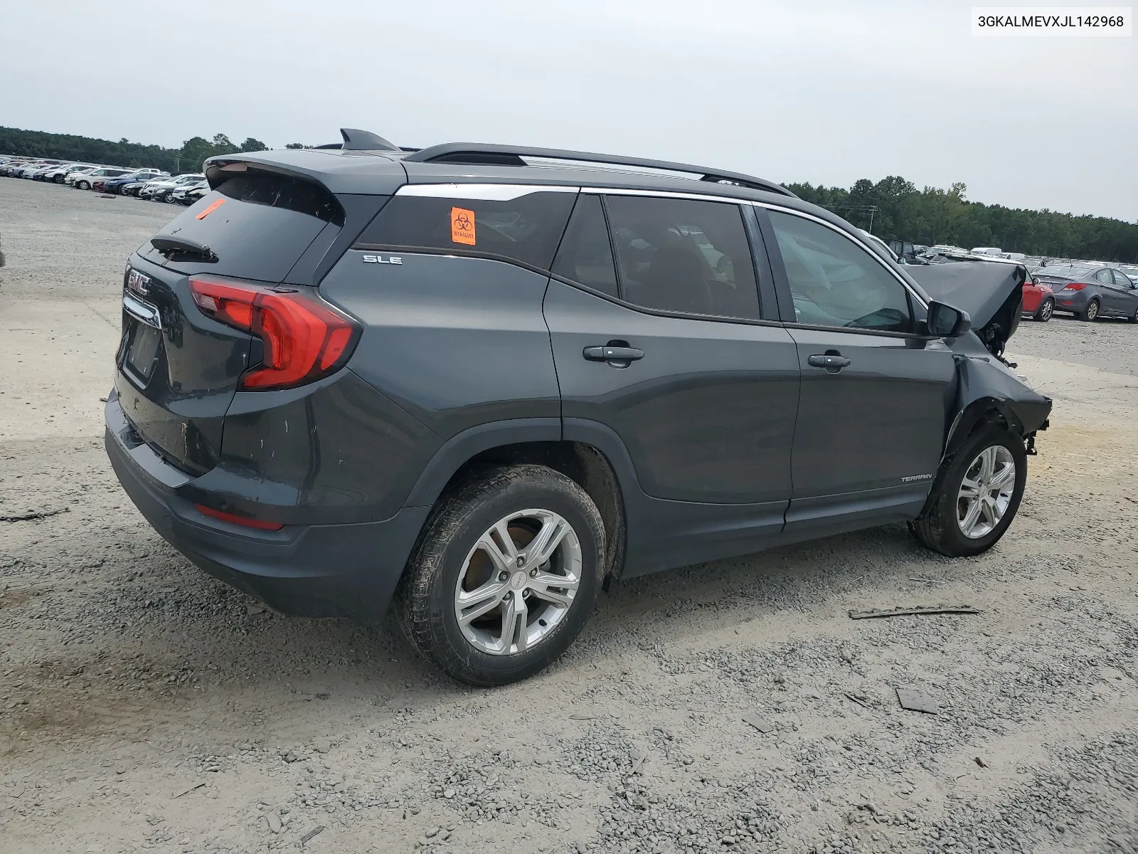 3GKALMEVXJL142968 2018 GMC Terrain Sle