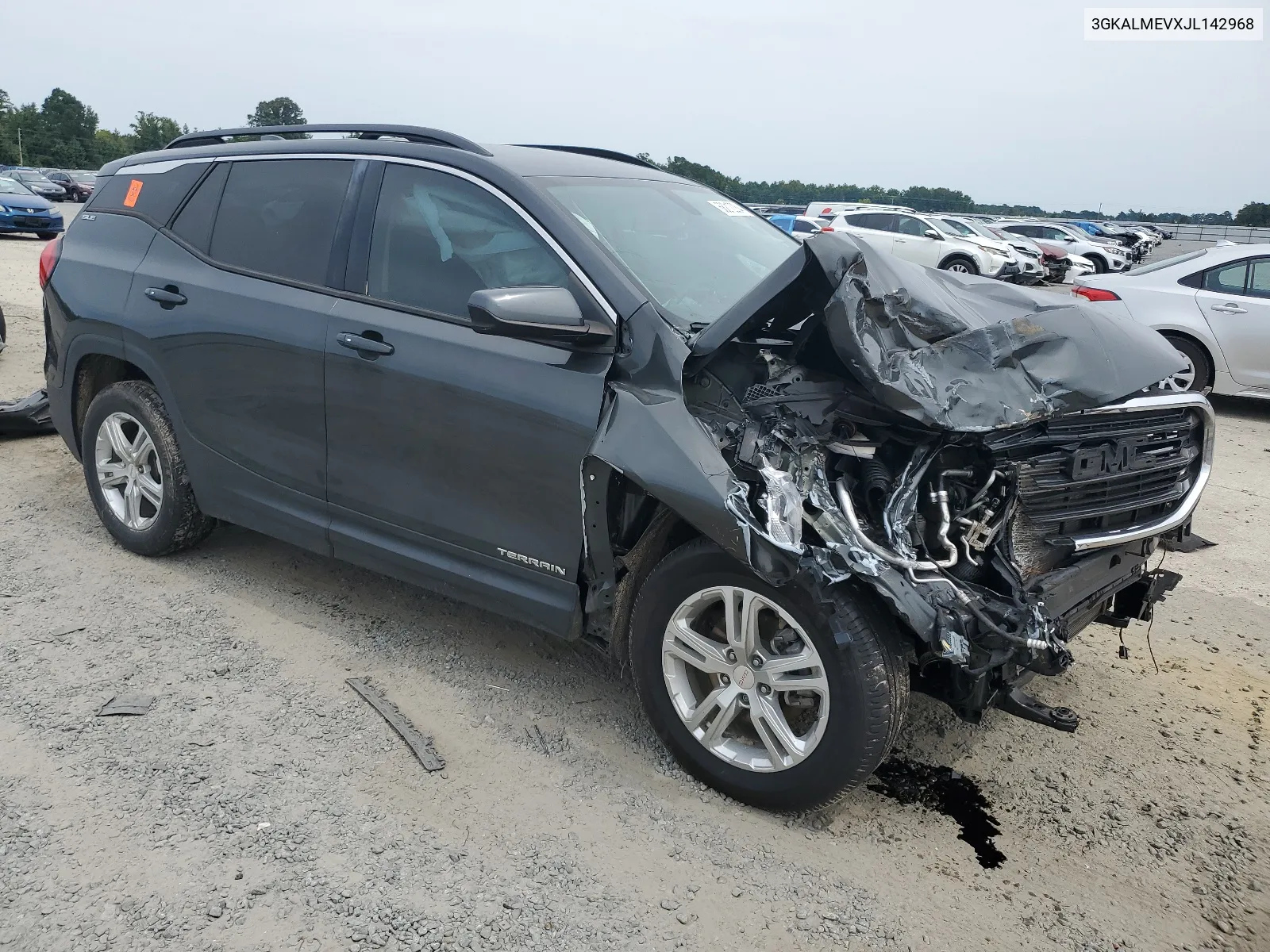 3GKALMEVXJL142968 2018 GMC Terrain Sle