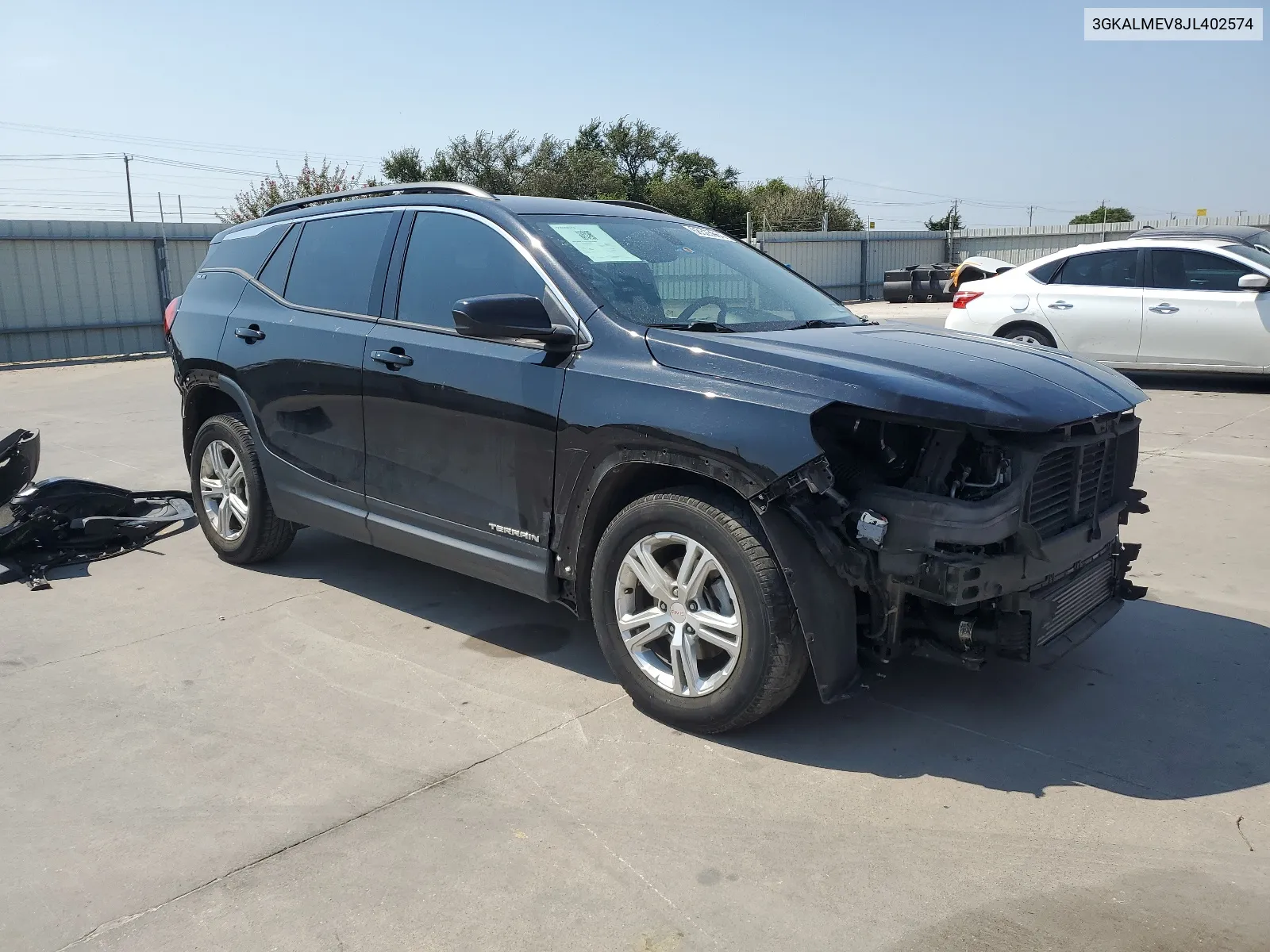 2018 GMC Terrain Sle VIN: 3GKALMEV8JL402574 Lot: 68525964