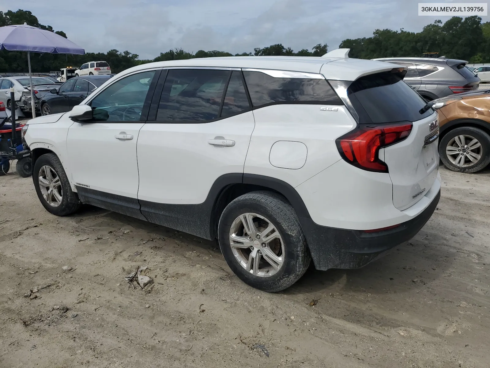 2018 GMC Terrain Sle VIN: 3GKALMEV2JL139756 Lot: 68602344