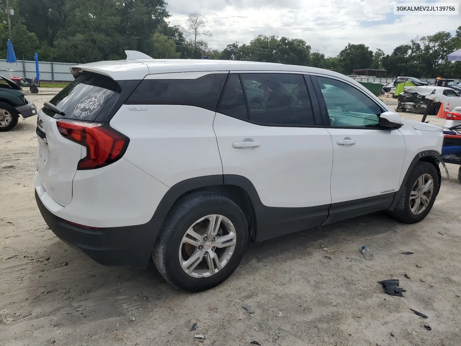 2018 GMC Terrain Sle VIN: 3GKALMEV2JL139756 Lot: 68602344