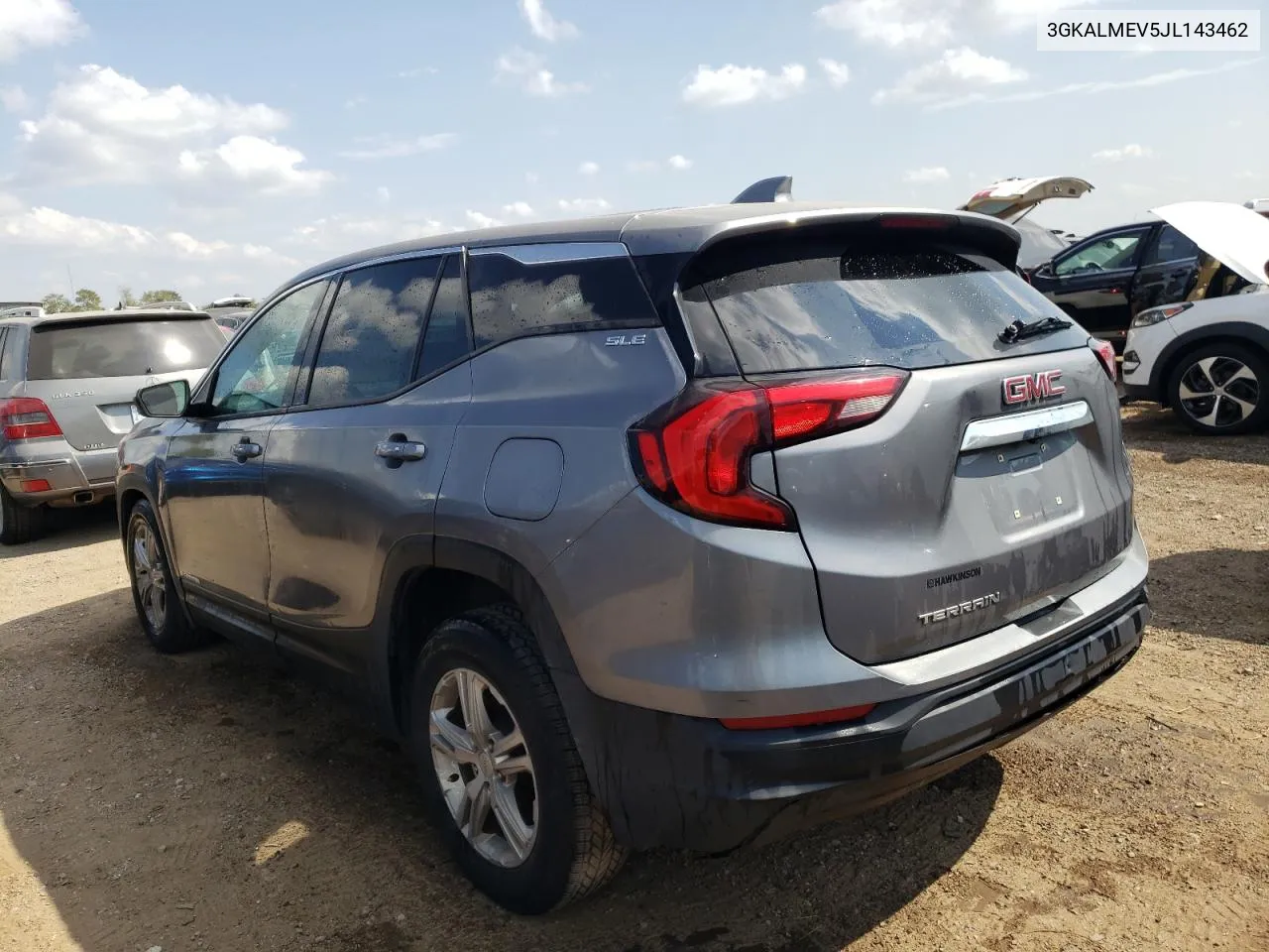 2018 GMC Terrain Sle VIN: 3GKALMEV5JL143462 Lot: 68687084