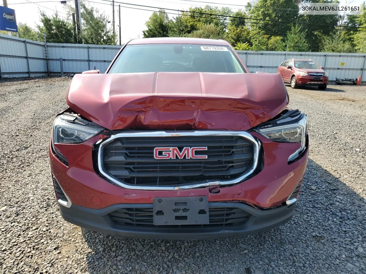 3GKALMEV6JL261651 2018 GMC Terrain Sle